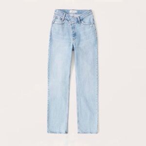 A&F The Dad High Rise Crossover Jeans